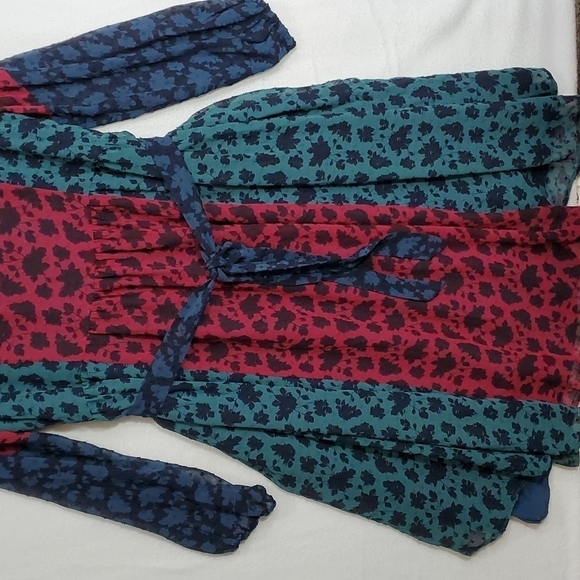 NEW Matilda Jane A LITTLE PARTY Dress Hi Lo Swiss Dot Ties Size M Medium - Picture 11 of 12